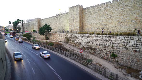 Jerusalem Old City Wall, Israel