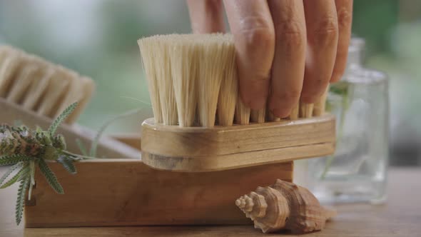 dry brushing, healthy skin care routine alt