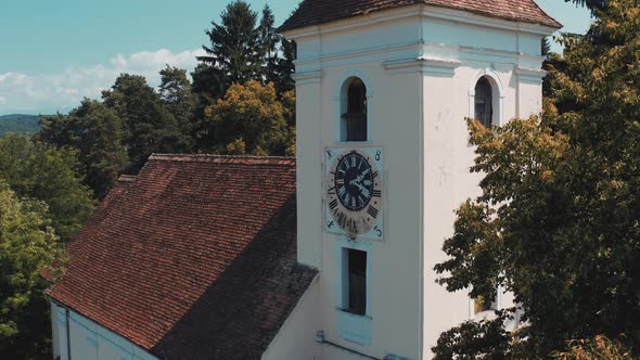 The clock of an Orthodox church