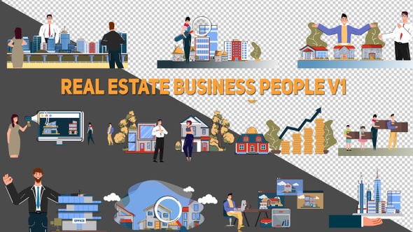 Real Estate Business People V1 alt
