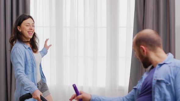 Dancing and Cleaning the House alt