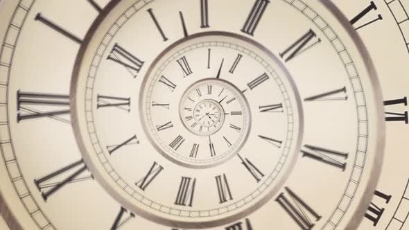 Drost Effect Vintage Clock