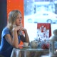 Serious Girl in Cafe - VideoHive Item for Sale