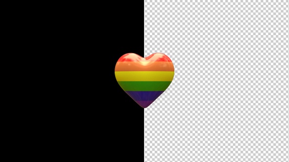 LGBTQ Heart Broken Into Pieces