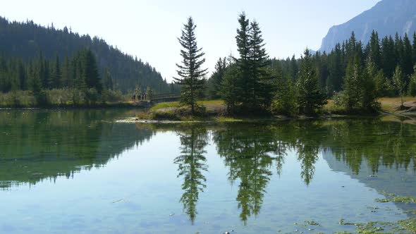 Cascade Ponds in Canada alt