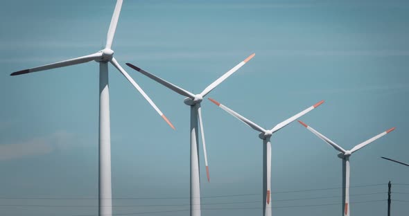 Windmills for electric power production