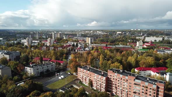 Autumn Landscape In The City Of Vitebsk  alt