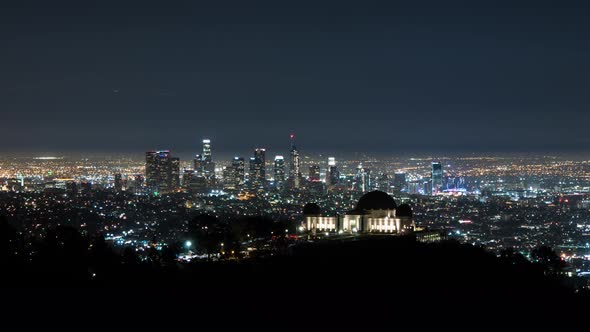 Night  timelapse in Los Angeles alt