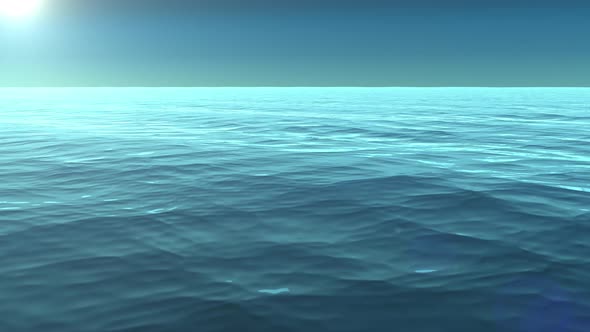 Ocean realistic landscape.