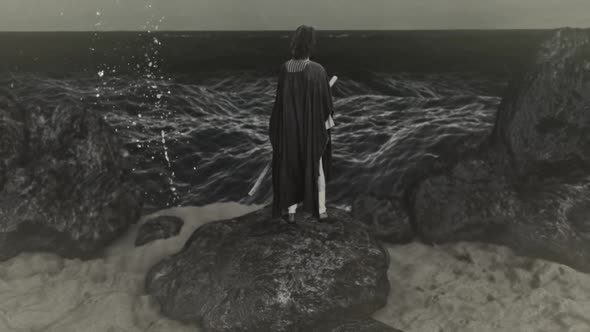 Moses Before Crossing The Red Sea alt