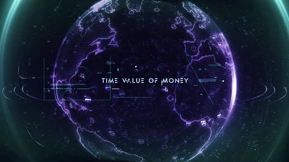 Digital Data Particle Earth Time Value Of Money alt