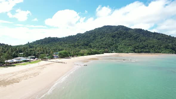 Telok Melano Beach, A Quiet Beach, Turtles and a National Park Of Sarawak Borneo