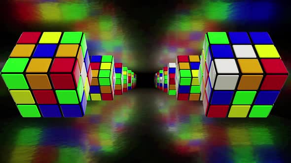 Rubiks Cube 02 4k