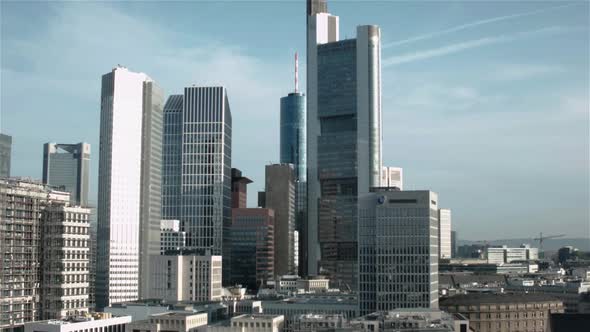 Aerial View of Frankfurt