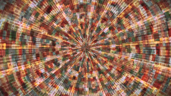 Broadcast Hi-Tech Glittering Abstract Patterns Tunnel 014