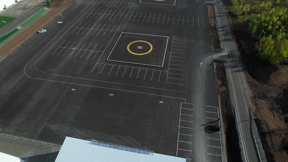 Helipad Aerial View alt