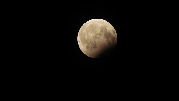 8K Obscuration with Lunar Eclipse