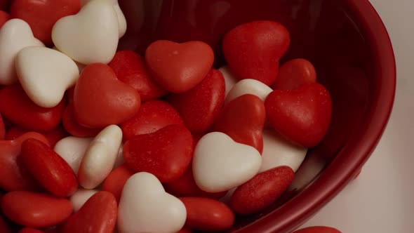 Rotating stock footage shot of Valentine's Day candy - VALENTINES 021 alt