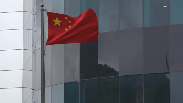 China Flag  Background 2K alt