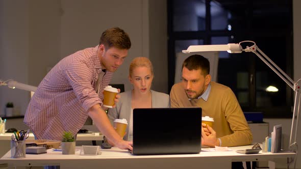 Business Team with Laptop and Coffee at Office 54 alt