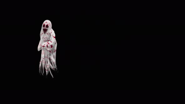 24 Ghost Halloween Dancing 4K alt