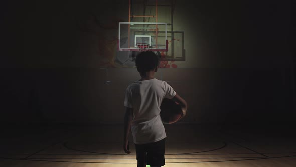 Split Screen of Basketball Player alt