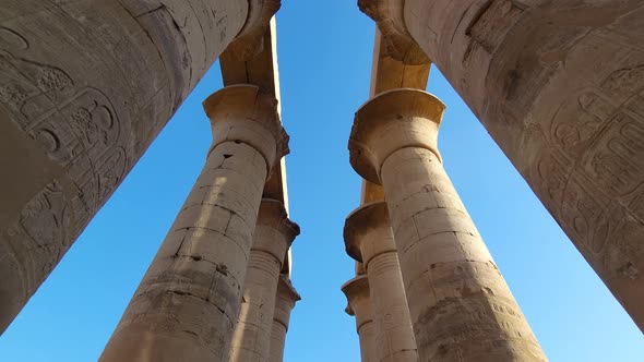 Luxor Temple in Luxor, ancient Thebes, Egypt.