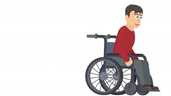 Man In A Wheelchair
