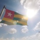 Togo Flag on a Flagpole V2 - VideoHive Item for Sale
