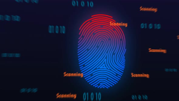 Cinematic Scan Security Animation 4K alt