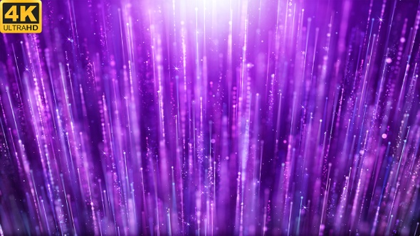 Purple Particle Streaks Rise