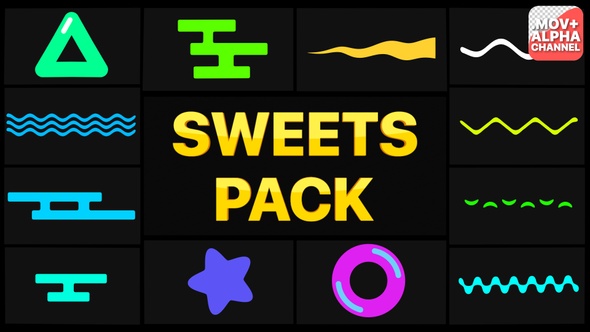 Sweets Pack | Motion Graphics
