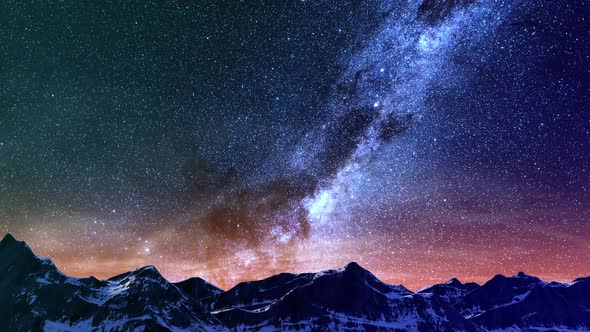 4K NIGHT SKY TIMELAPSE 2160p, Motion Graphics | VideoHive