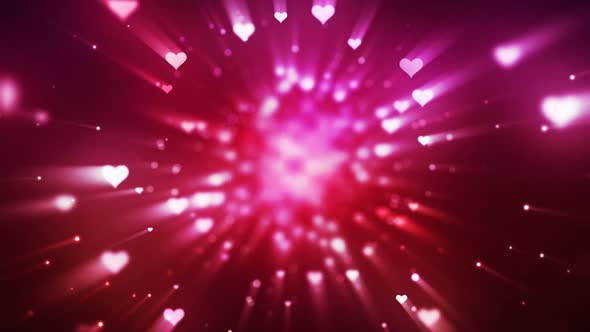 Valentine Day Particles