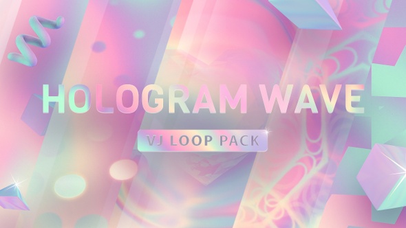 Hologram Wave Vj Loop Pack alt