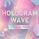 Hologram Wave Vj Loop Pack - VideoHive Item for Sale