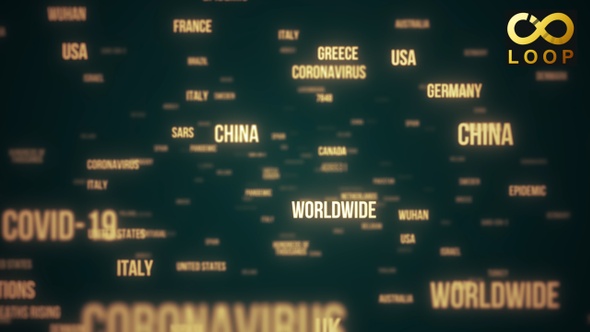 Coronavirus Countries Cinematic
