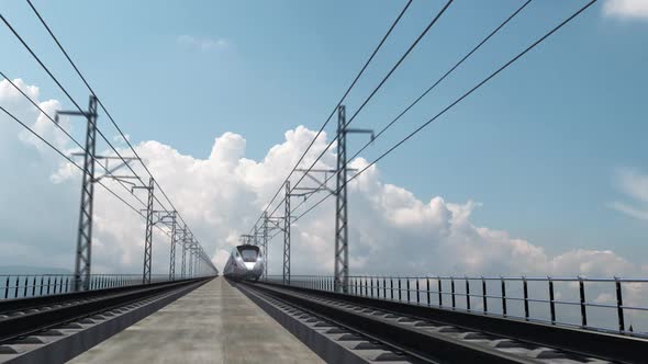 Train high-speed rail operation alt