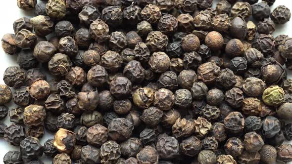 Dry Black Pepper Close Up Rotation alt