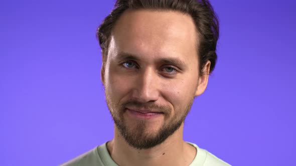 Inflexible Man Disapproving with No Head Sign Nods Head Disapprovingly alt