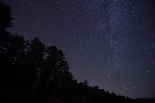 Milkyway tracking with motion control timelapse 