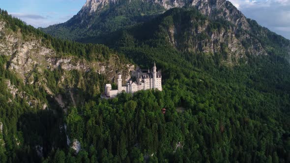 Neuschwanstein Castle Bavarian Alps Germany alt
