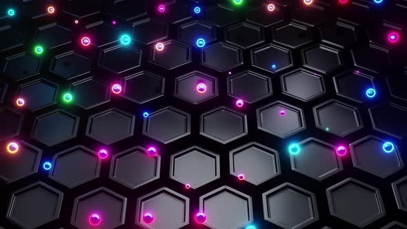 Hexagon background | Abstract Background of Black Honeycombs alt