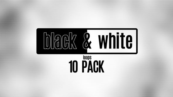 Black and White Visuals 10-Pack