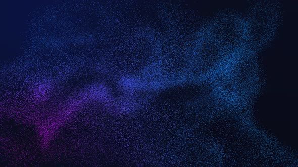 Particle Blue Spread Background alt