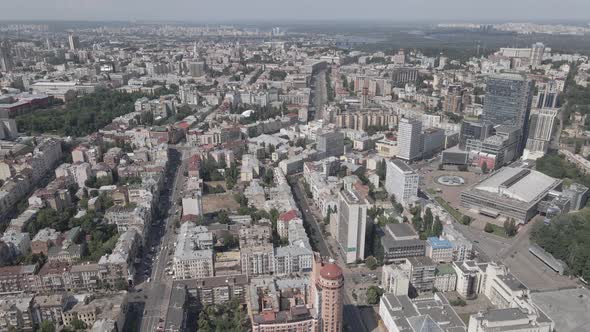 Aerial View of Kyiv By Day. Ukraine alt