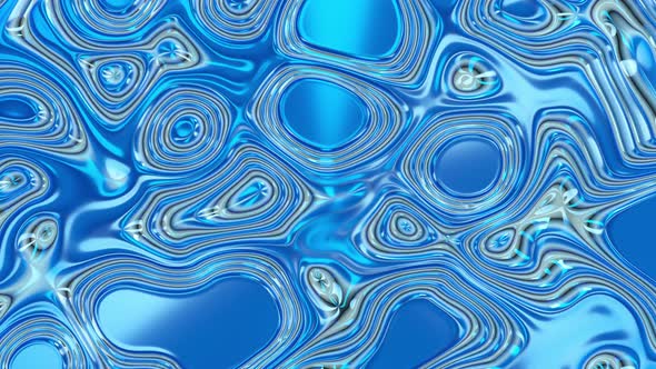 Pink Abstract Liquid Reflective Wave Surface alt