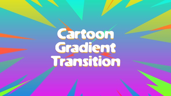 Cartoon Gradient Transitions