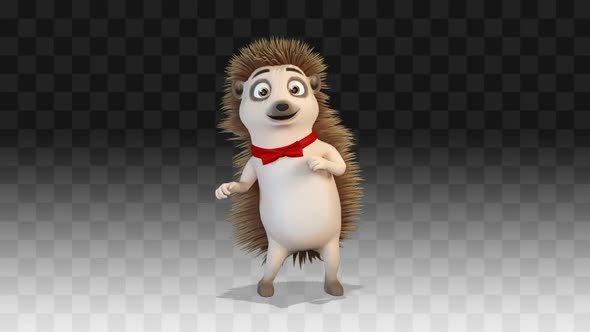 Hedgehog Dancing A Silly Dance alt