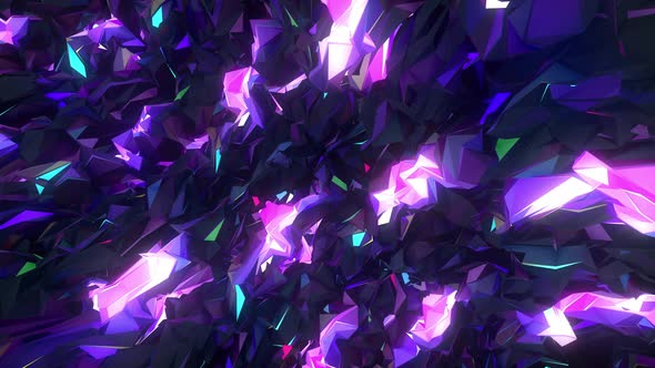 Low poly Neon Movement